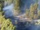 Decimomannu, incendio vicino all’aeroporto militare: interviene l’elicottero | Video