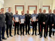 Villacidro, encomio per tre Carabinieri: salvarono una vita a Guspini