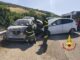Castelsardo, scontro frontale tra auto e camper: tre feriti, grave una donna
