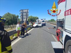 Sassari, grave incidente sulla ex 131: elisoccorso in azione