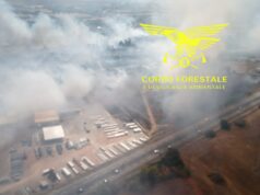 Elmas, inferno di fuoco a Sa Traia: in azione i mezzi aerei | Video
