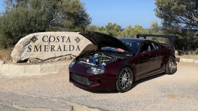 Toyota Supra in Sardegna