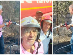 Selfie sul rogo, bufera sui “sindaci pompieri” Locci e Concu: “Pagliacciate”