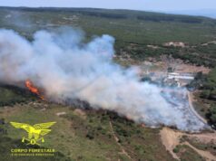 Incendi in Sardegna, nuova giornata d’inferno: mezzi aerei senza sosta | Video