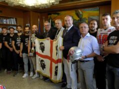 Crusaders Cagliari, il Consiglio regionale celebra i campioni di football americano