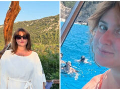 Michela Giraud, compleanno a Dorgali nelle splendide acque di Cala Gonone