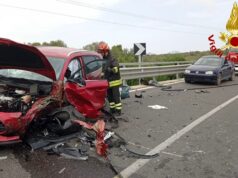Orosei, scontro frontale sulla 125: quattro feriti, due sono gravi