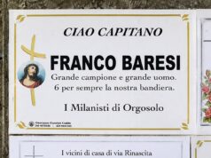 Franco Baresi, l’ultimo saluto: da Orgosolo un omaggio speciale