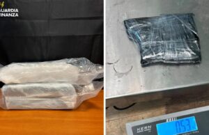 Cagliari, maxi blitz antidroga: sequestrati oltre 5 chili di cocaina nei pacchi postali