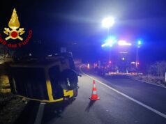 Baia Sardinia, violento scontro sulla sp59: un ferito