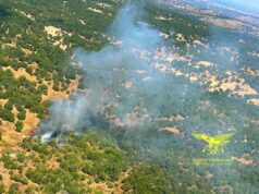 Incendi in Sardegna, ancora roghi: mezzi aerei a Nuoro e nell’Oristanese
