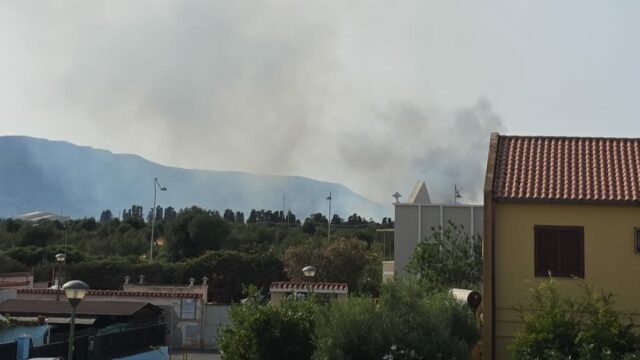 Incendio a Capoterra (2)