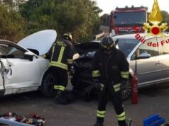 Scontro tra due auto a San Vero, ferita una persona