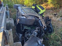 Posada, auto contro guardrail sulla Sp45: ci sono 3 feriti, interviene anche l’elisoccorso