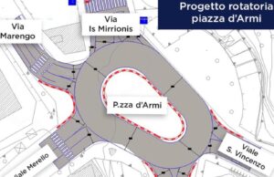 Cagliari, via libera alla rotonda in piazza d’Armi: a brevissimo l’inizio dei lavori