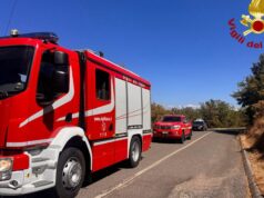 Mamoiada, incidente sulla sp22: quattro moto coinvolte, due nel burrone
