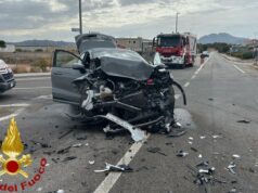 Olbia, scontro tra auto e furgoncino: tre persone in ospedale