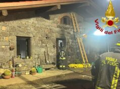 Ghilarza, incendio in una villetta nella notte: madre e figlia evacuate
