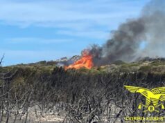 Incendio a La Maddalena, il rogo si riaccende: in volo anche due Canadair | Video