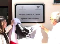 Cuglieri, perse la vita domando un incendio: stazione della Forestale in onore di Pietro Cabras