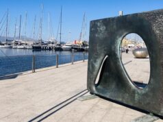 Cagliari, il porto diventa un museo a cielo aperto: sette opere di Kan Yasuda