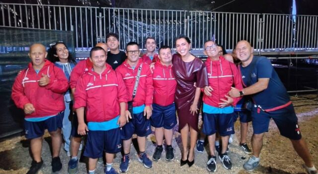 Serena Brancale e Olimpia Onlus