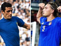 Italia, Vieri sentenzia: “Pio Esposito batterà il record di gol di Gigi Riva in Nazionale”